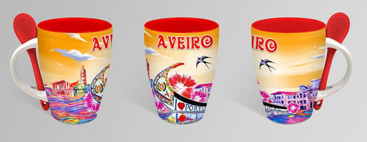 Caneca de Cerâmica 7cm - Aveiro - GY2002-15