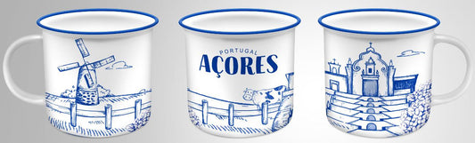 Caneca de Cerâmica 8cm - Açores - GY2007-14