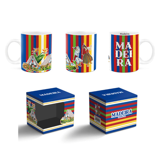 Caneca de Cerâmica  - Madeira - GY2017-24
