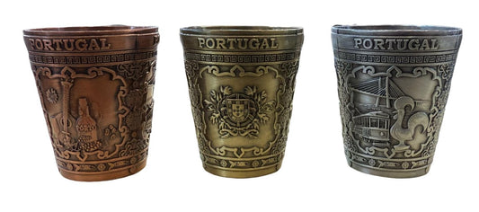 Copo Metal 6cm - Portugal - SY-1010-1