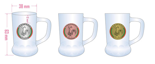 Caneca de Vidro - Portugal - SY-2082-1