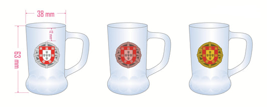 Caneca de Vidro - Portugal - SY-2082-2