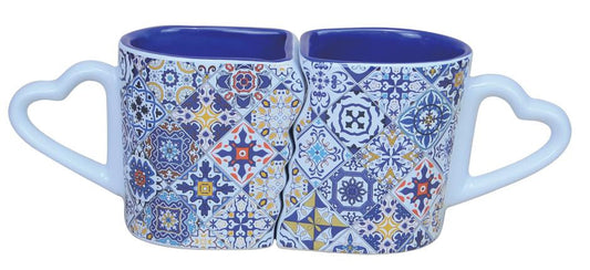 Caneca Duplo Cerâmica 21*8cm - Portugal - GY2009-11