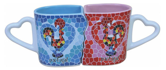 Caneca Duplo Cerâmica 21*8cm - Portugal - GY2009-17