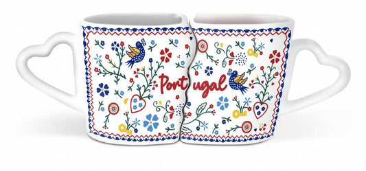 Caneca Duplo Cerâmica 21*8cm - Portugal - GY2009-20