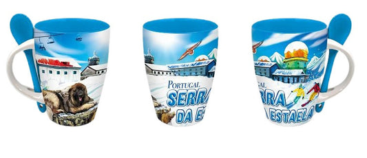Caneca em Cerâmica 11cm - Serra da Estrela - GY2001-24
