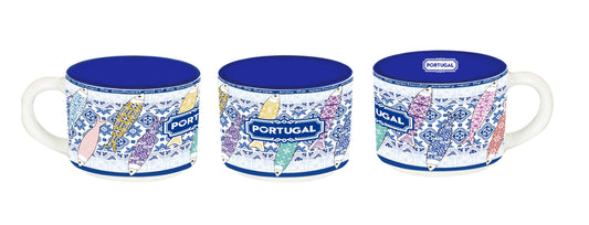 Caneca Porcelana 6cm - Portugal - HR-013-5