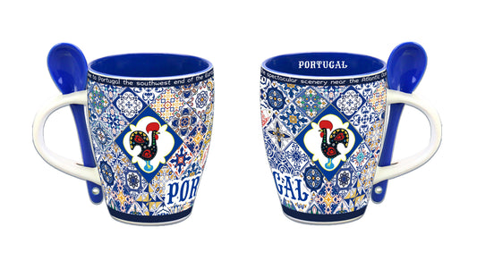 Caneca Porcelana 7cm - Portugal - HR-003-2