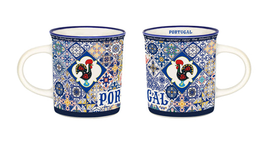 Caneca Porcelana 9.5cm - Portugal - HR-004-2