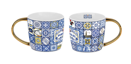 Caneca Porcelana 9.5cm - Portugal - HR-008-1