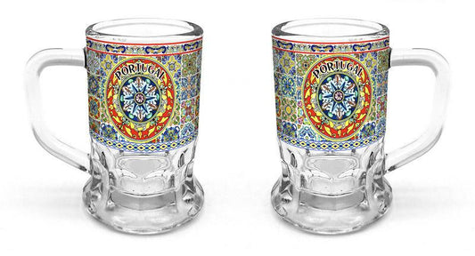 Caneca Vidro 6cm - Portugal - PT16103-10
