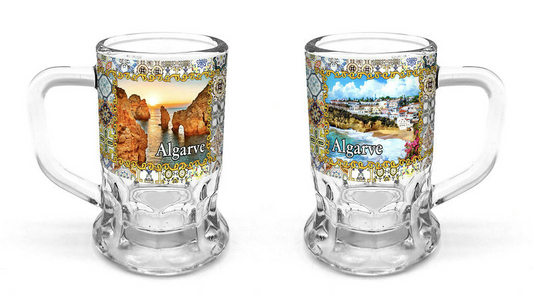 Caneca Vidro 6cm - Algarve