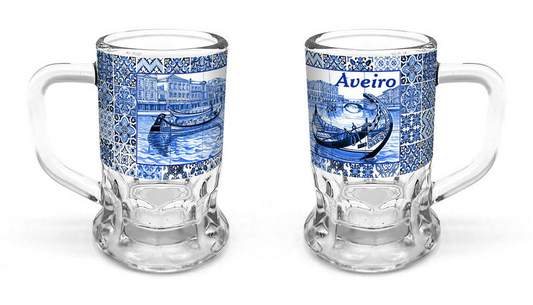 Caneca Vidro 6cm - Aveiro 2