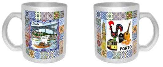 Caneca Vidro 9cm - Porto - 16112-6