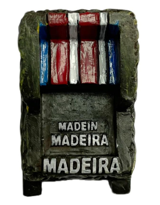 Carro de Cesto Resina 6cm - Madeira - PT-LS6285