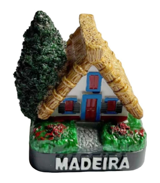 Casa Santana Resina 5cm - Madeira - PT-LS6291