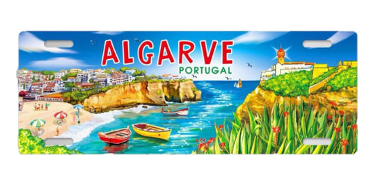 Chapa de Matricula 12*33cm - Algarve - GY3001-19