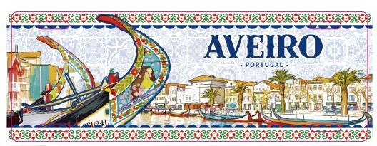 Chapa de Matricula 12*33cm - Aveiro - GY3001-40
