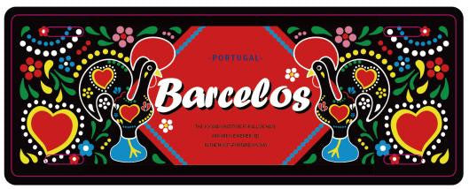 Chapa de Matricula 12*33cm - Barcelos - GY3001-51