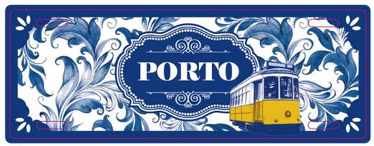 Chapa de Matricula 12*33cm - Porto - GY3001-35