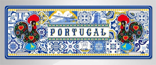 Chapa Matricula 12*33cm - Portugal - GY3001-11