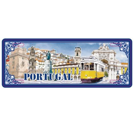 Chapa Matricula 12*33cm - Portugal - GY3001-34