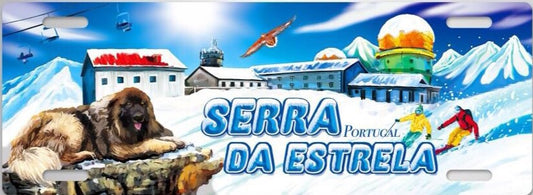 Chapa Matricula 12*33cm - Serra da Estrela - GY3001-27