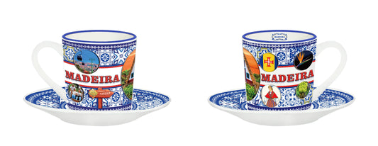 Chavena Cafe Porcelana 6cm - Madeira - HR-001-3