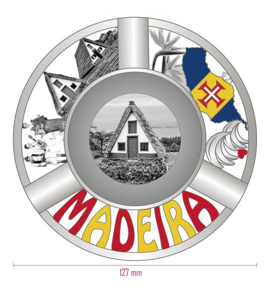 Cinzeiro de Metal  - Madeira - SY-1147-1