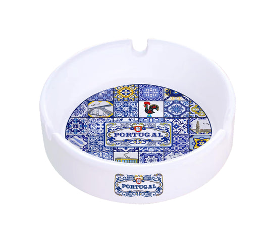 Cinzeiro Porcelana 10cm - Portugal - HR-007-1