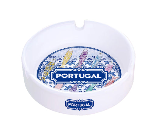 Cinzeiro Porcelana 10cm - Portugal - HR-007-5