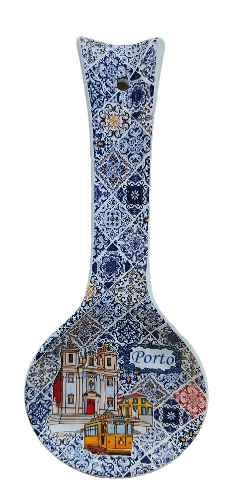 Colher Ceramica 26cm - Porto - 37045-3