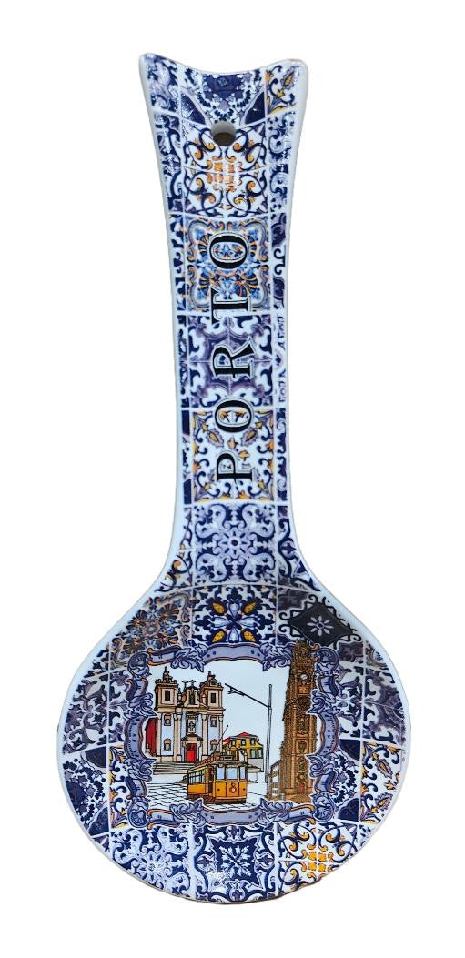 Colher Ceramica 26cm - Porto - 37045-6