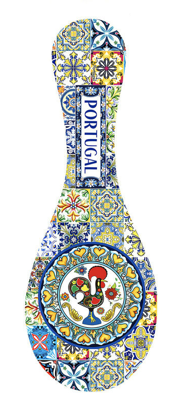 Colher Ceramica 26cm - Portugal - 16105-6