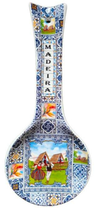 Colher de Cerâmica 26cm - Madeira - 37045-13