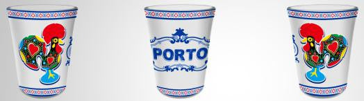 Copo de Shot 2 em 1 - Porto - GY2004-6