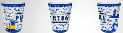 Copo de Shot 2 em 1 - Portugal - GY2004-2