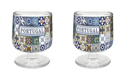 Copo de Vidro 6cm - Portugal - 24003-4