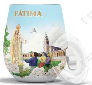 Copo em Inox 11*8cm - Fátima - GY3101-18