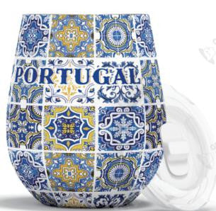 Copo Inox 11*8cm - Portugal - GY3101-6