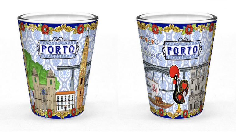 Copo Shot 6cm - Porto