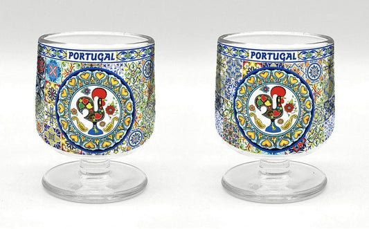 Copo Vidro 6cm - Portugal - 24003-16