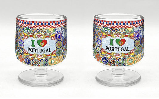 Copo Vidro 6cm - Portugal - 24003-18