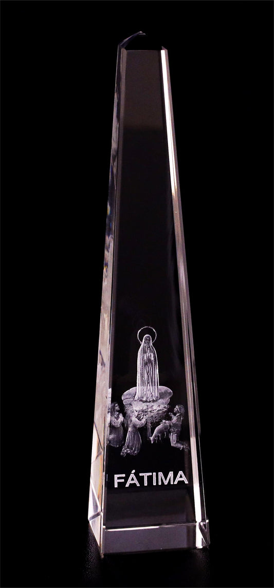 Cristal 12cm - Fátima - 10671