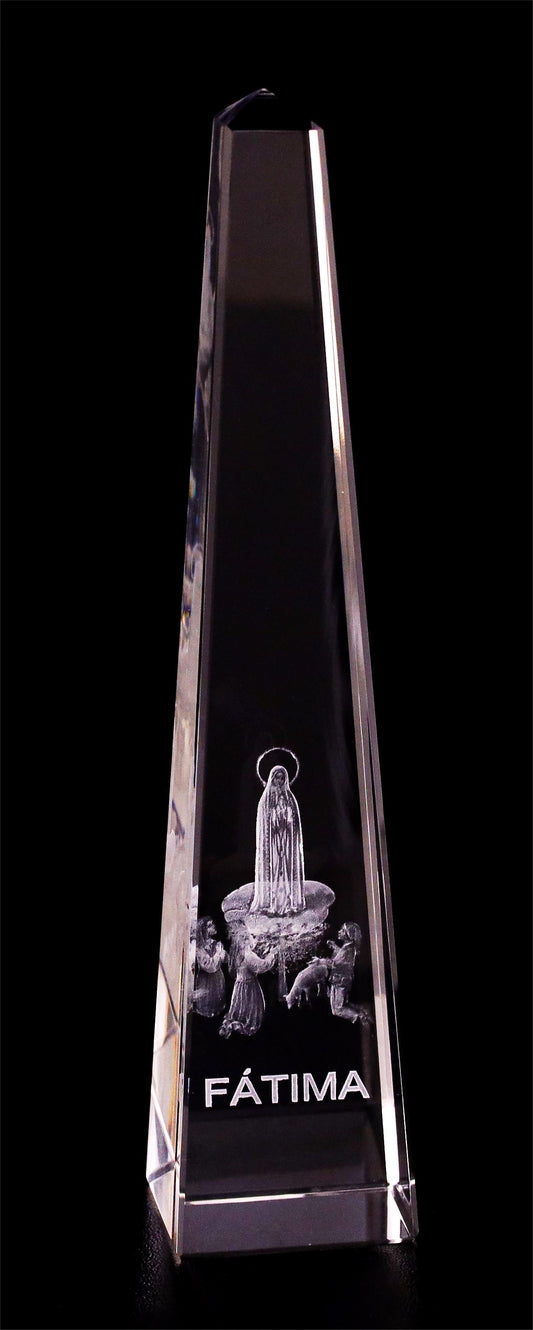 Cristal 17cm - Fátima - 10672