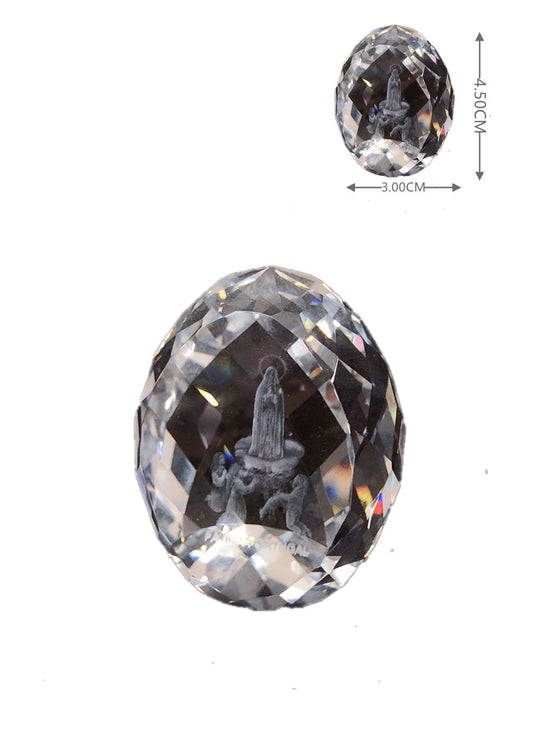 Cristal 4cm - Fátima - 00329