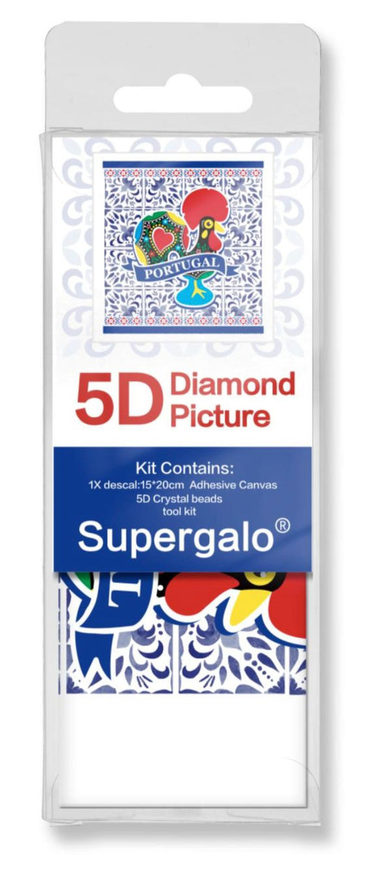DIY Diamante 15*20cm - Portugal - GY9200-1