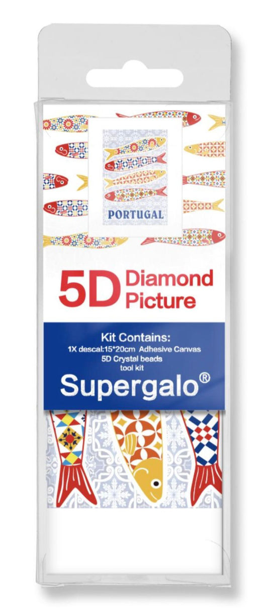 DIY Diamante 15*20cm - Portugal - GY9200-2