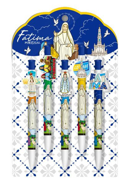 Esferográfica 5 em 1 - Fátima - YC33424