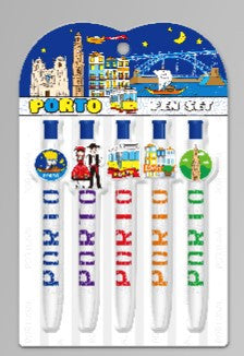 Esferográfica 5 em 1 - Porto - GY1002-1